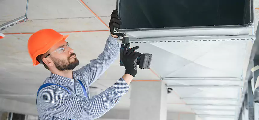 Roof Cap & Exterior Hood Lint Buildup Removal – Ada